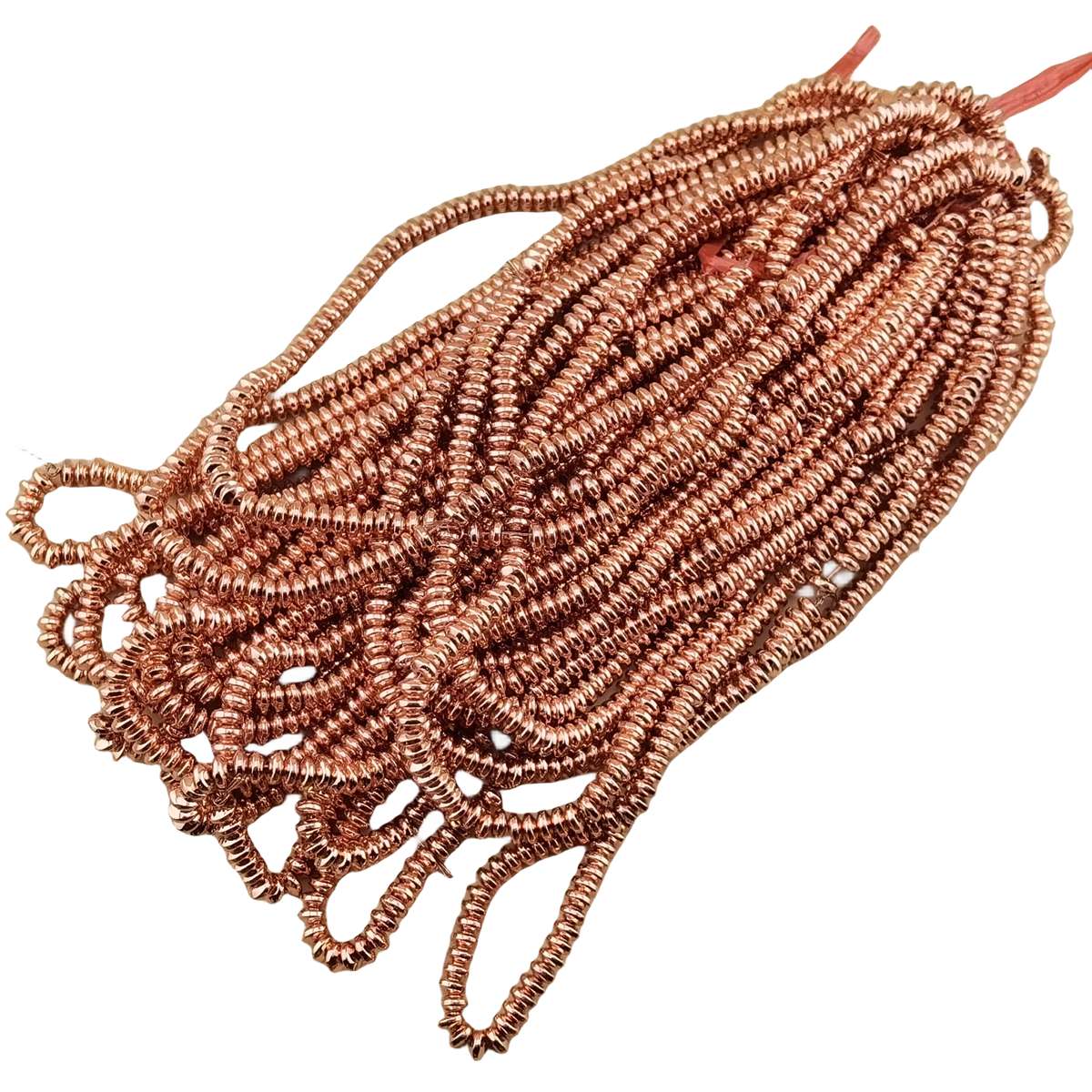 Loose Hematite Disc Beads 6X3MM for Making Jewelry -No Magnetic Approx 40ccm  & 138PCS