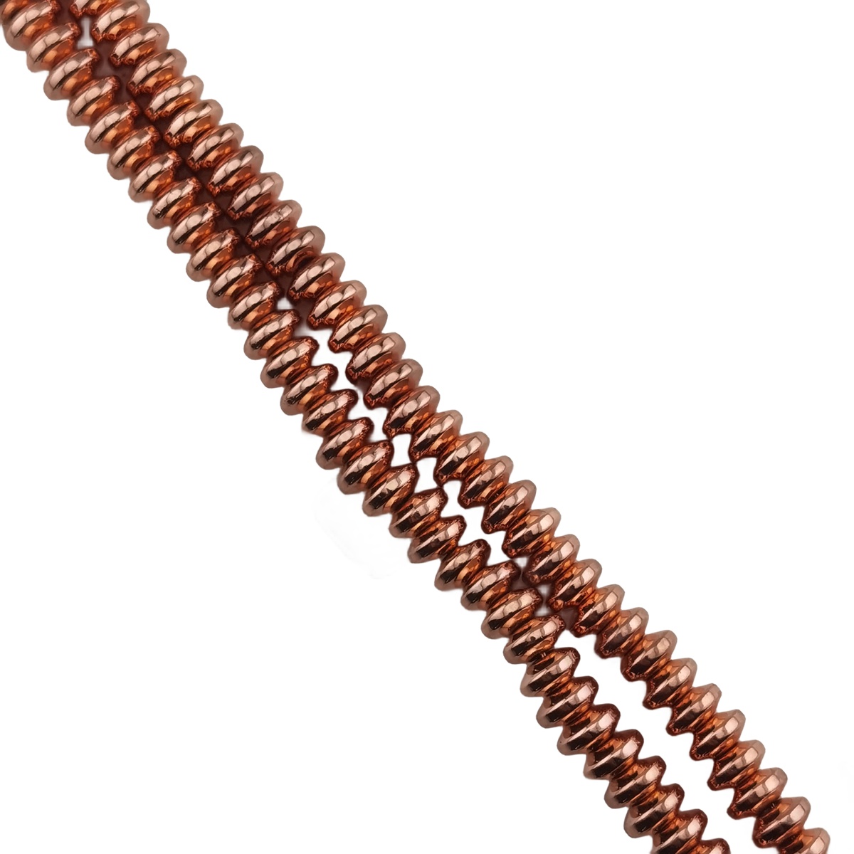 Loose Hematite Disc Beads 6X3MM for Making Jewelry -No Magnetic Approx 40ccm  & 138PCS