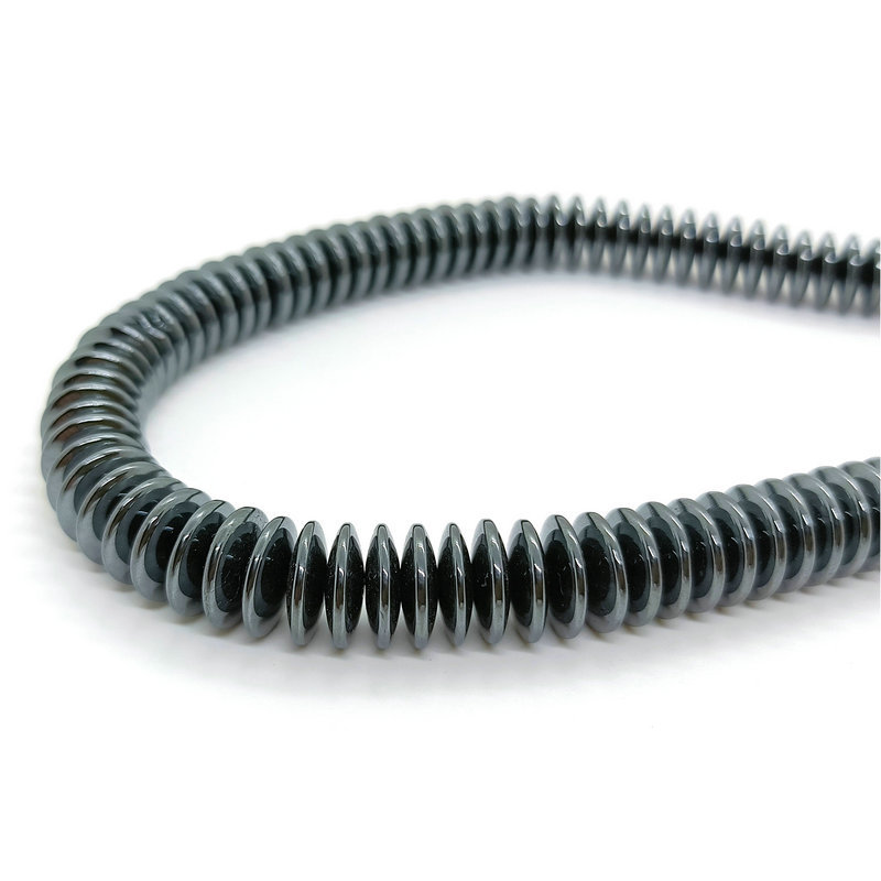 Loose Hematite Disc Beads for Making Jewelry -No  Approx 40ccm 