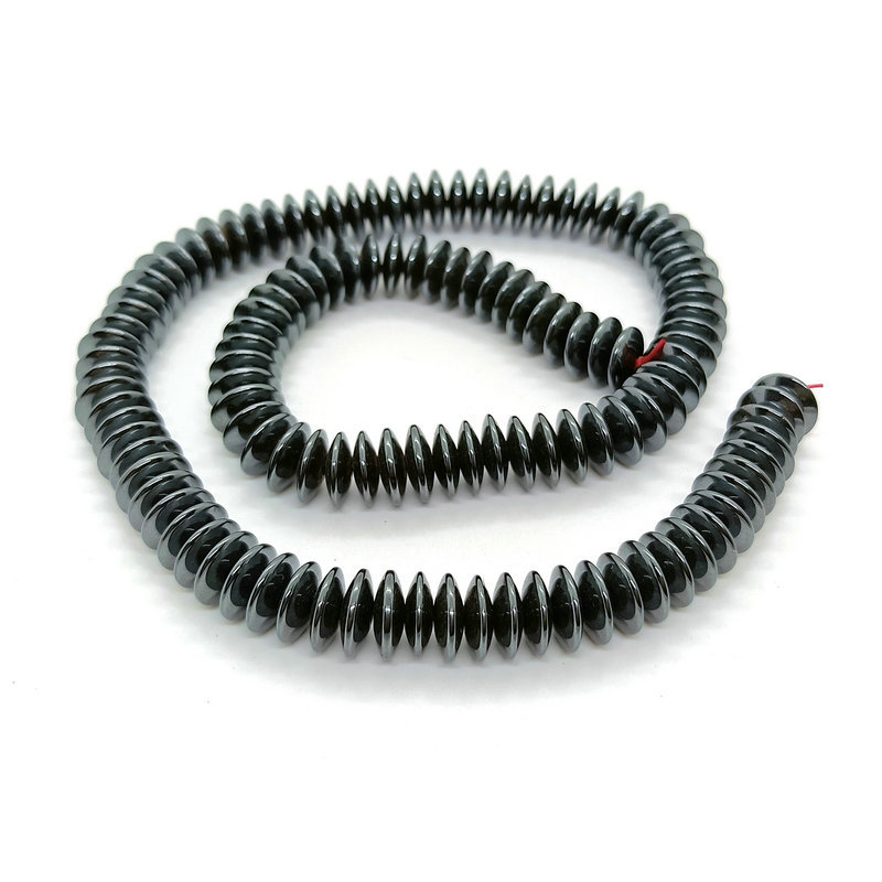 Loose Hematite Disc Beads for Making Jewelry -No  Approx 40ccm 