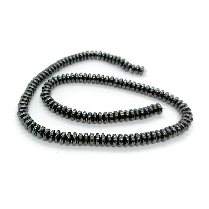 Loose Hematite Disc Beads for Making Jewelry -No  Approx 40ccm 