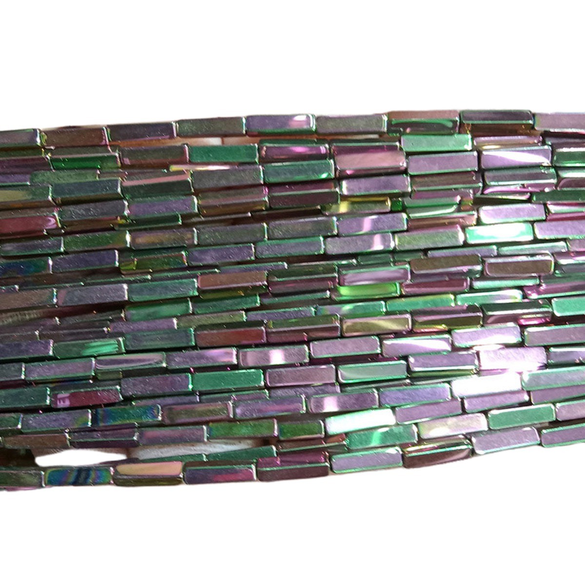 Loose Hematite Cuboid Beads for DIY Making Jewelry (1 Strands & Approx 38cm)