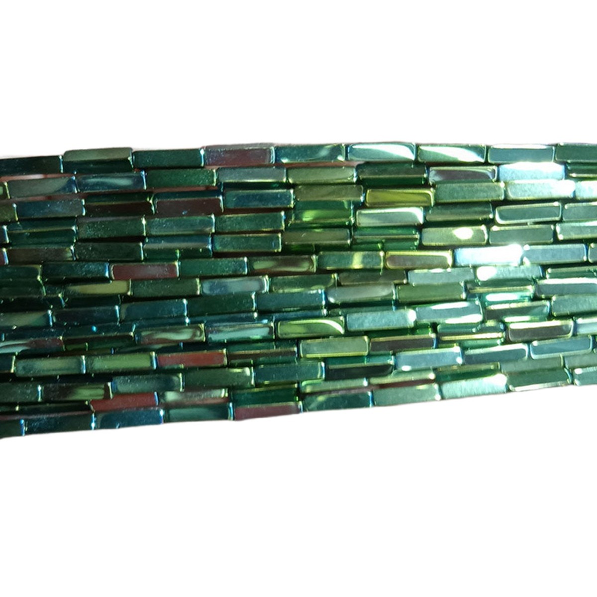 Loose Hematite Cuboid Beads for DIY Making Jewelry (1 Strands & Approx 38cm)