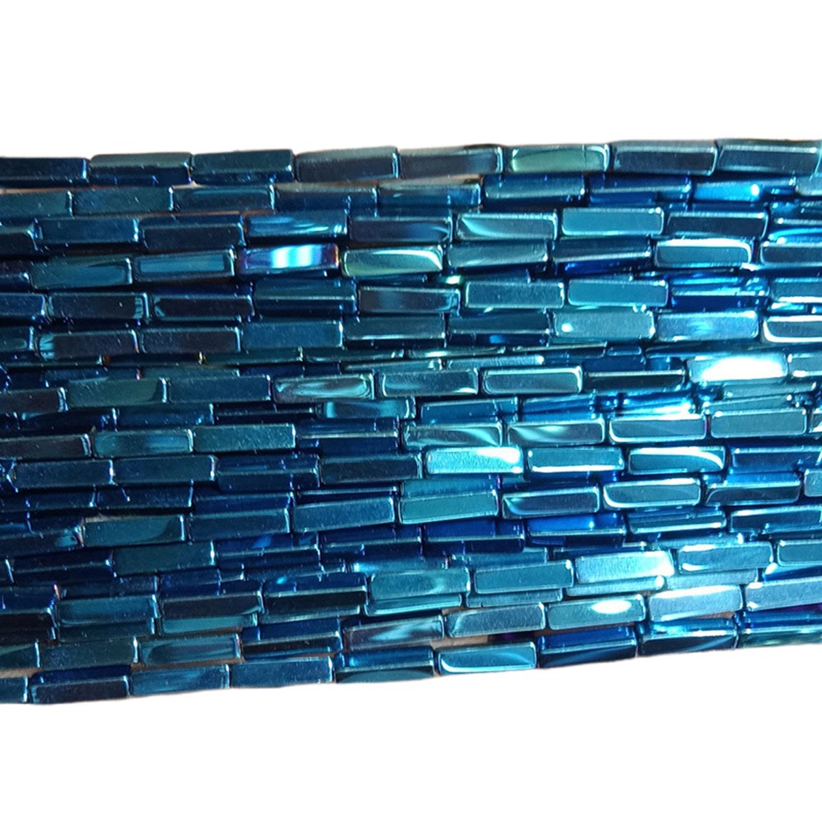 Loose Hematite Cuboid Beads for DIY Making Jewelry (1 Strands & Approx 38cm)