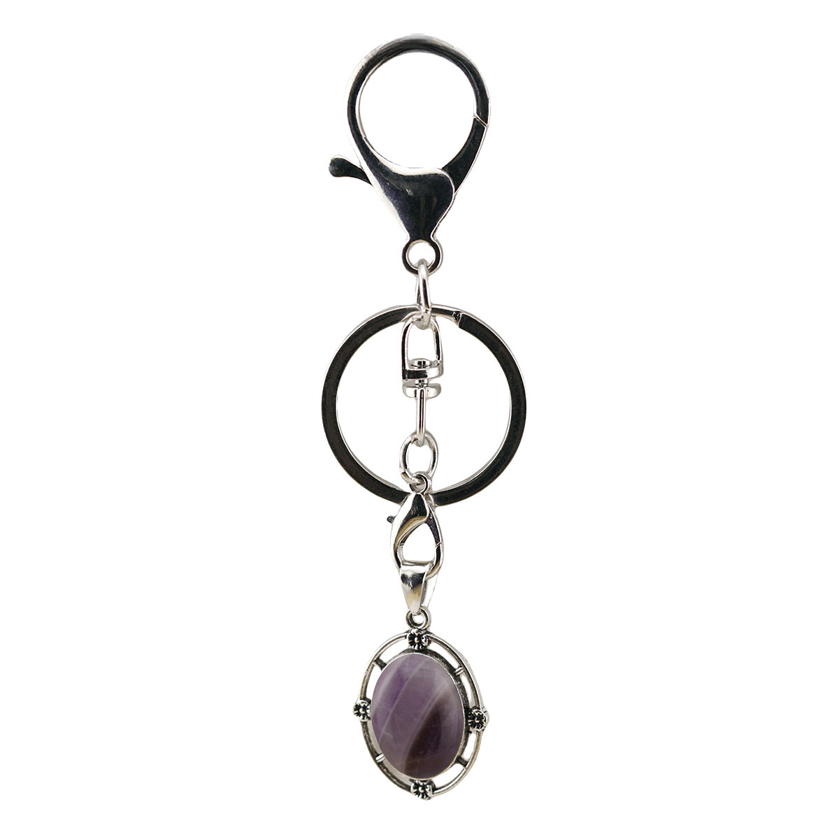 Natural Gemstone Pendant for Making Jewelry with 13x18MM Stone Cabs  Silver Alloy Accessories