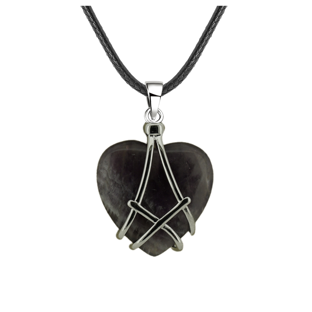 Best Friend Necklace for Women Girls Diamond Barbie Castle Gemstone Heart Pendant SN1392S