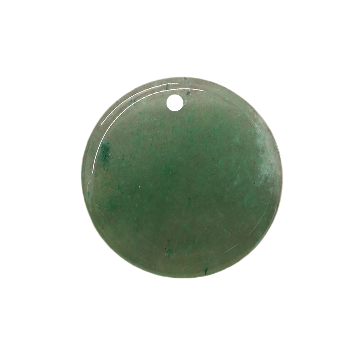 Gemstone Disc Dangle Earrings for Women Healing Chakra Crystal Lucky Circle Donut Coin SE1453S