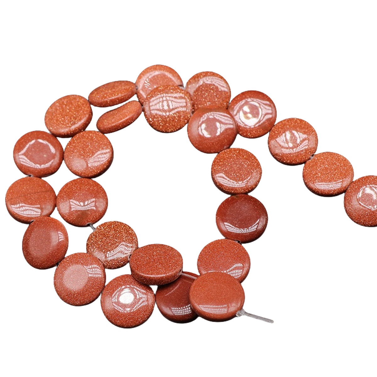 D12X6MM Gemstone Coin Beads for Making Jewelry Natural Stone & Crystal Donut