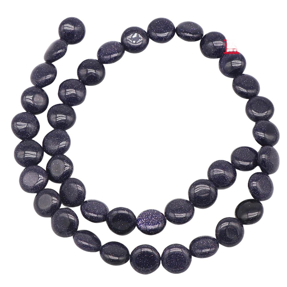 D12X6MM Gemstone Coin Beads for Making Jewelry Natural Stone & Crystal Donut