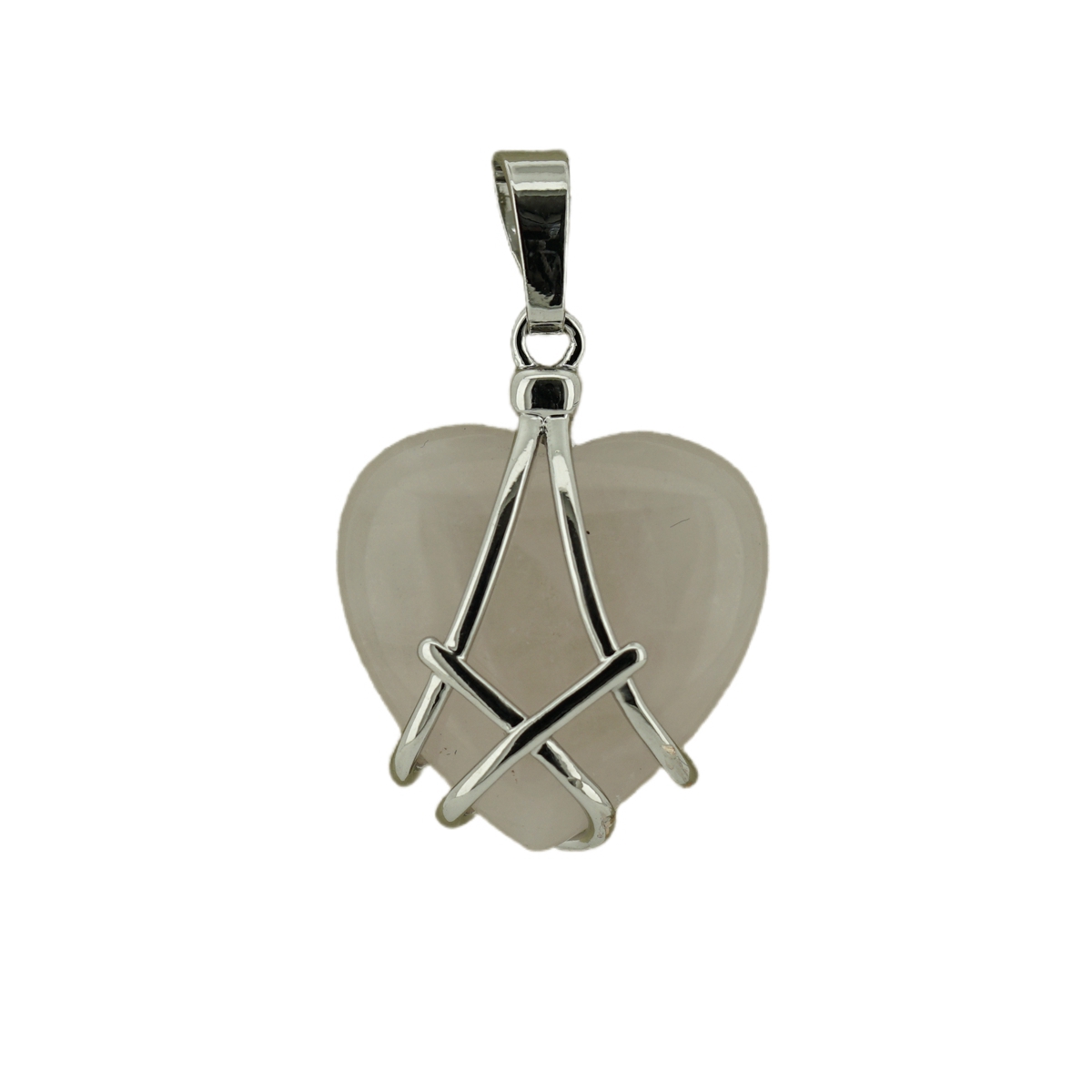 Best Friend Necklace for Women Girls Diamond Barbie Castle Gemstone Heart Pendant SN1392S