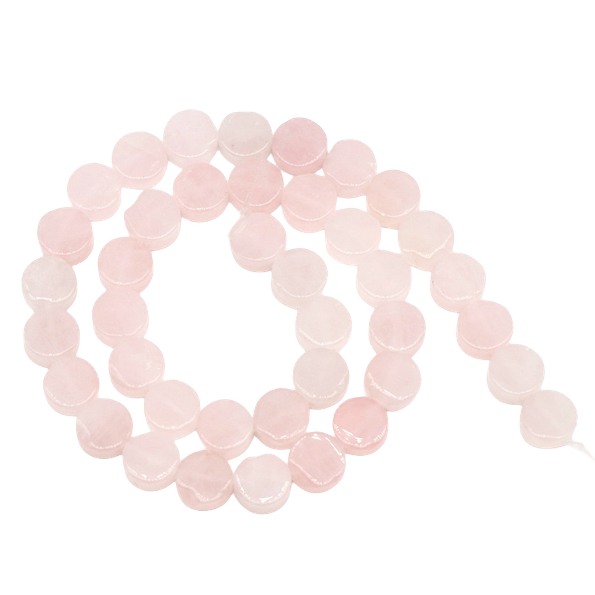 D10X5MM Flat Disc Gemstone Beads for Making Jewelry  Dount & Coin Stone & Crystal