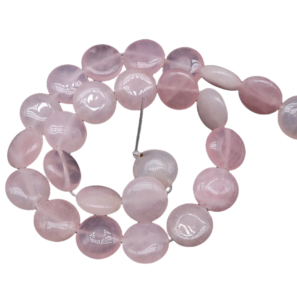 D12X6MM Gemstone Coin Beads for Making Jewelry Natural Stone & Crystal Donut