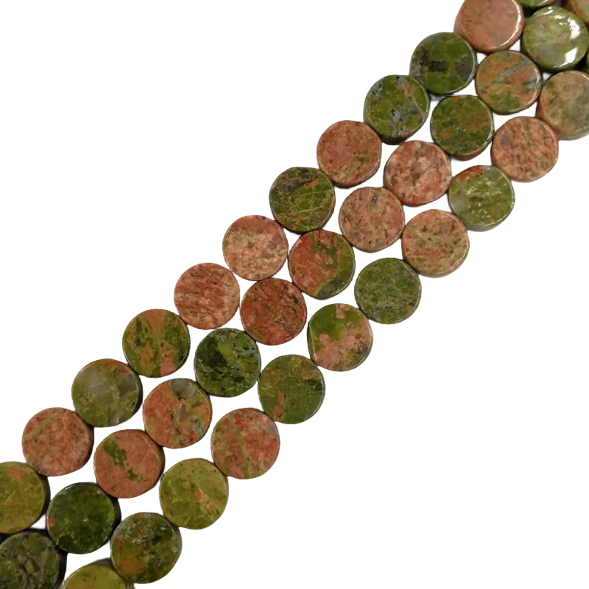 D10X5MM Flat Disc Gemstone Beads for Making Jewelry  Dount & Coin Stone & Crystal
