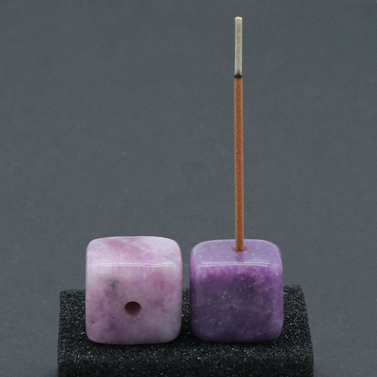 Cube Gemstone for Home Decor 20MM Square Healing Power Crystal Block 