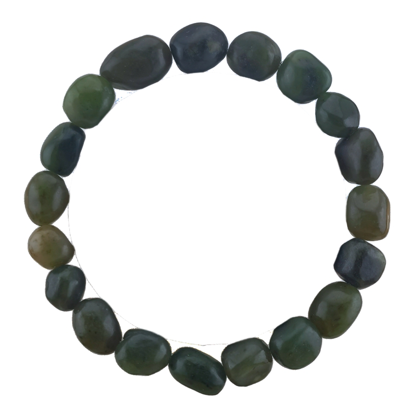 Healing Crystal Bracelets for Women Men Irregular Tumbled Stone Beaded Stretch Bracelet Semi-precious Gemstone Beads 8-12MM