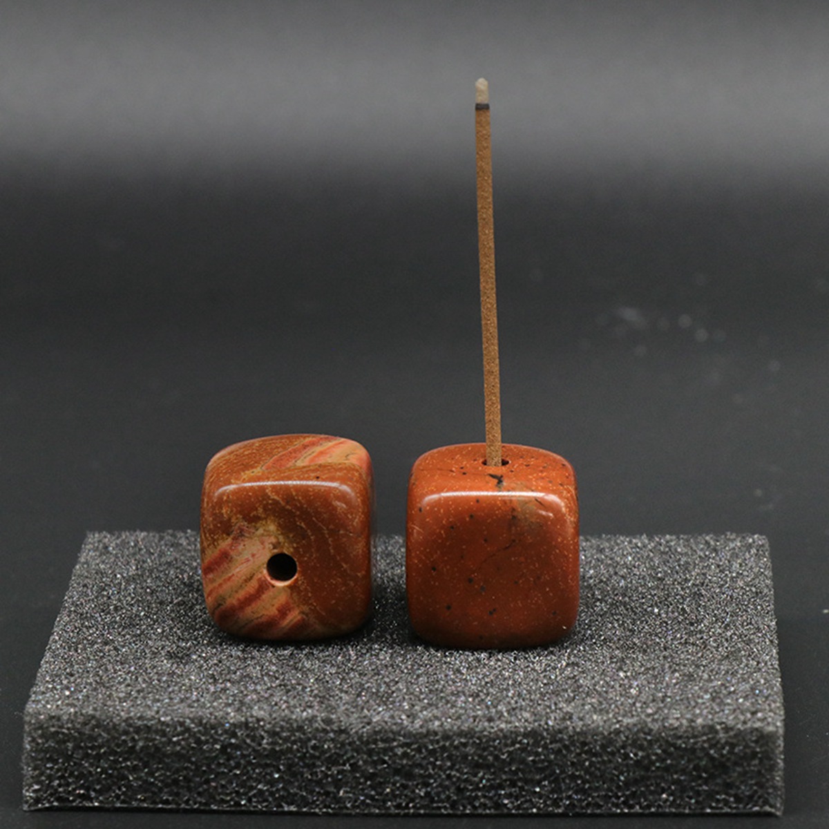 Cube Gemstone for Home Decor 20MM Square Healing Power Crystal Block 