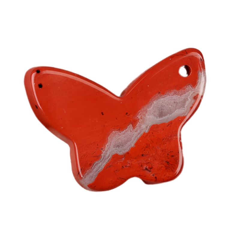 Butterfly Gemstone Pendant 15x20mm for Making Jewelry Necklace