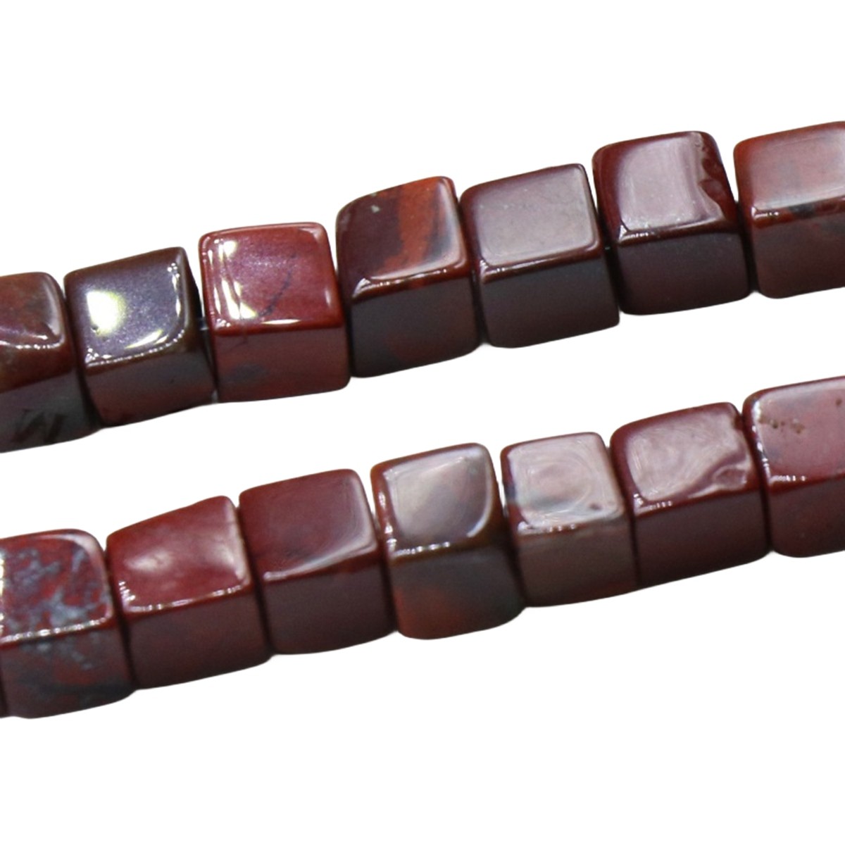 4MM Loose Natural Gemstone Cube Beads for Making Jewelry  (Approx 88PCS/Strand)