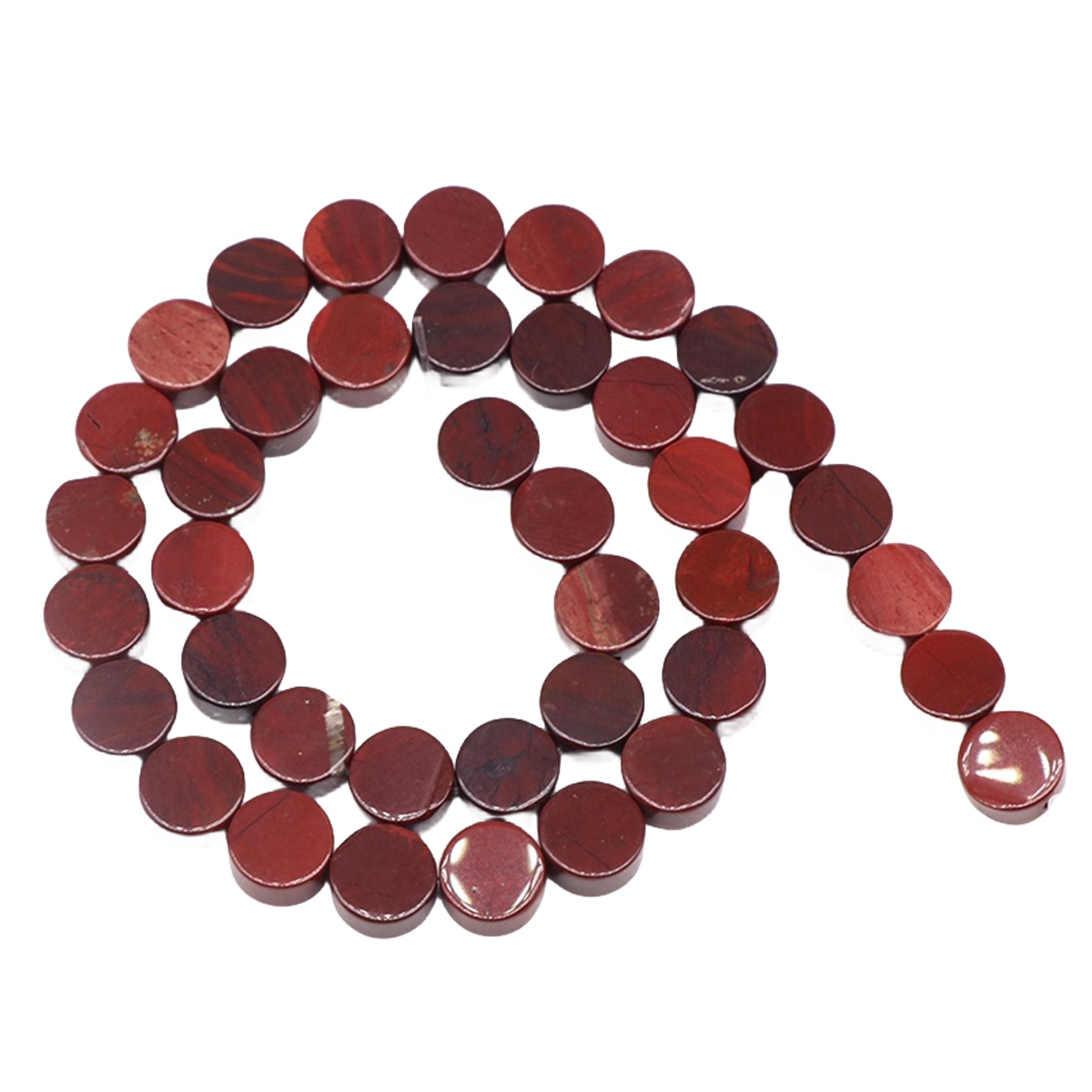 D10X5MM Flat Disc Gemstone Beads for Making Jewelry  Dount & Coin Stone & Crystal
