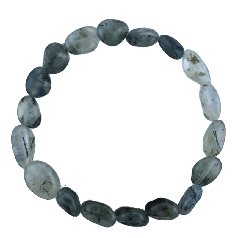 Healing Crystal Bracelets for Women Men Irregular Tumbled Stone Beaded Stretch Bracelet Semi-precious Gemstone Beads 8-12MM