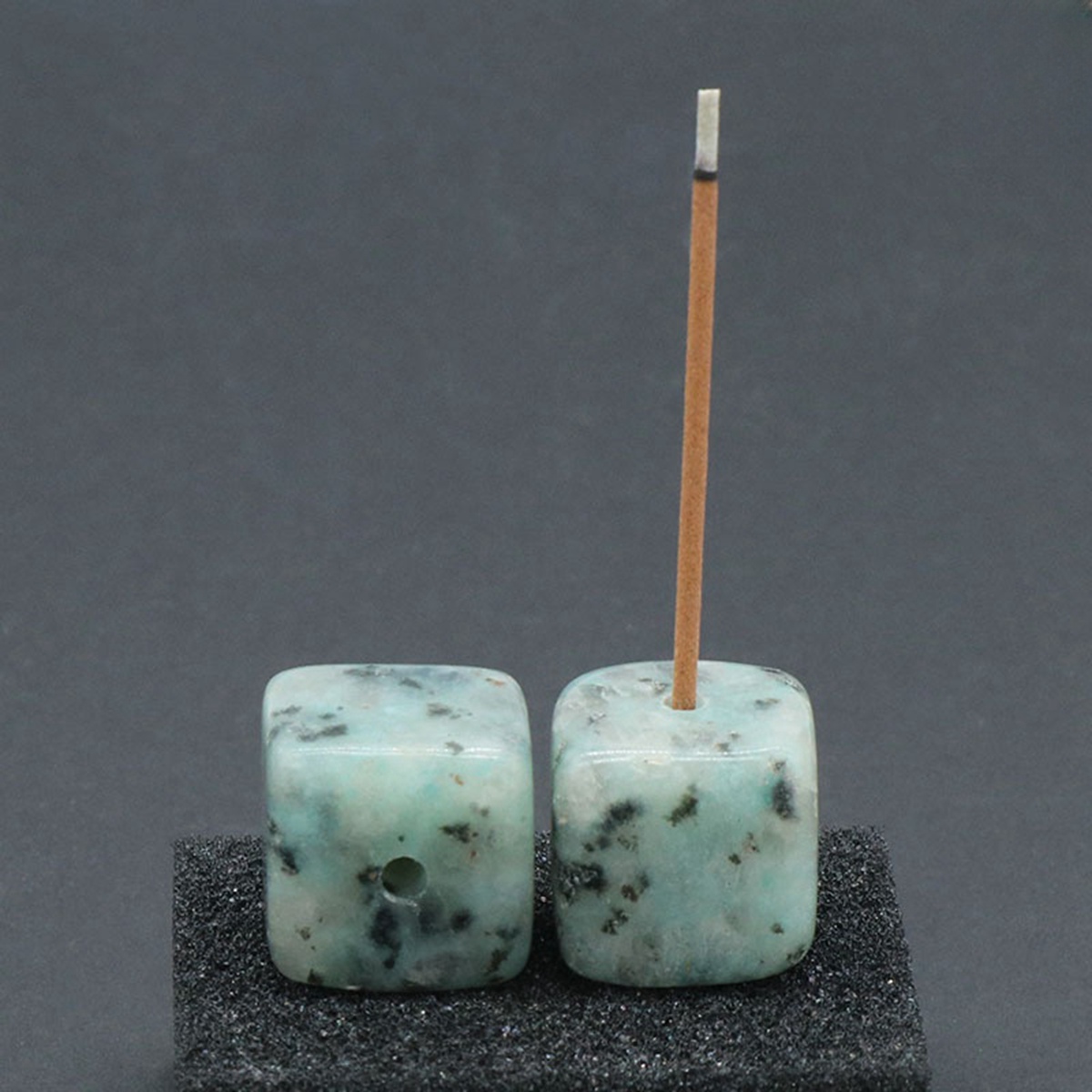 Cube Gemstone for Home Decor 20MM Square Healing Power Crystal Block 