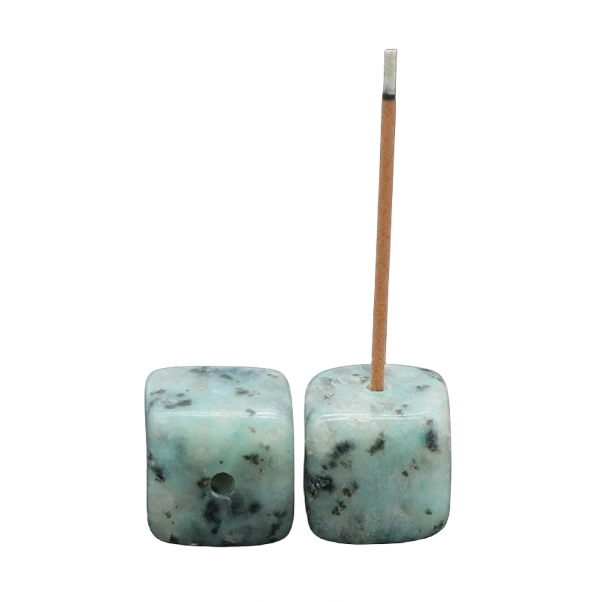 Cube Gemstone for Home Decor 20MM Square Healing Power Crystal Block 