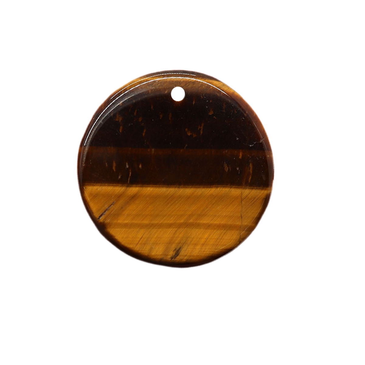 Gemstone Disc Dangle Earrings for Women Healing Chakra Crystal Lucky Circle Donut Coin SE1453S