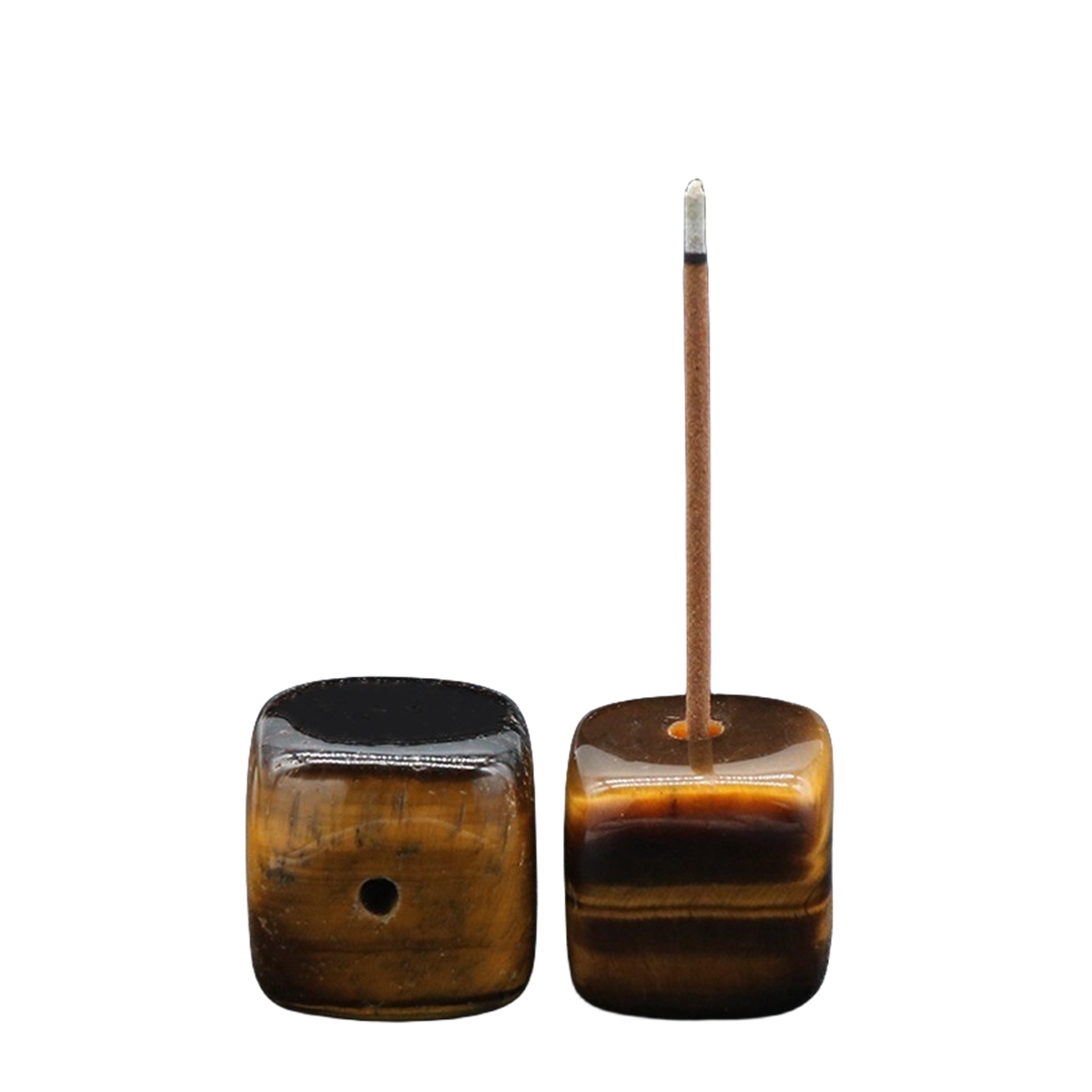 Cube Gemstone for Home Decor 20MM Square Healing Power Crystal Block 