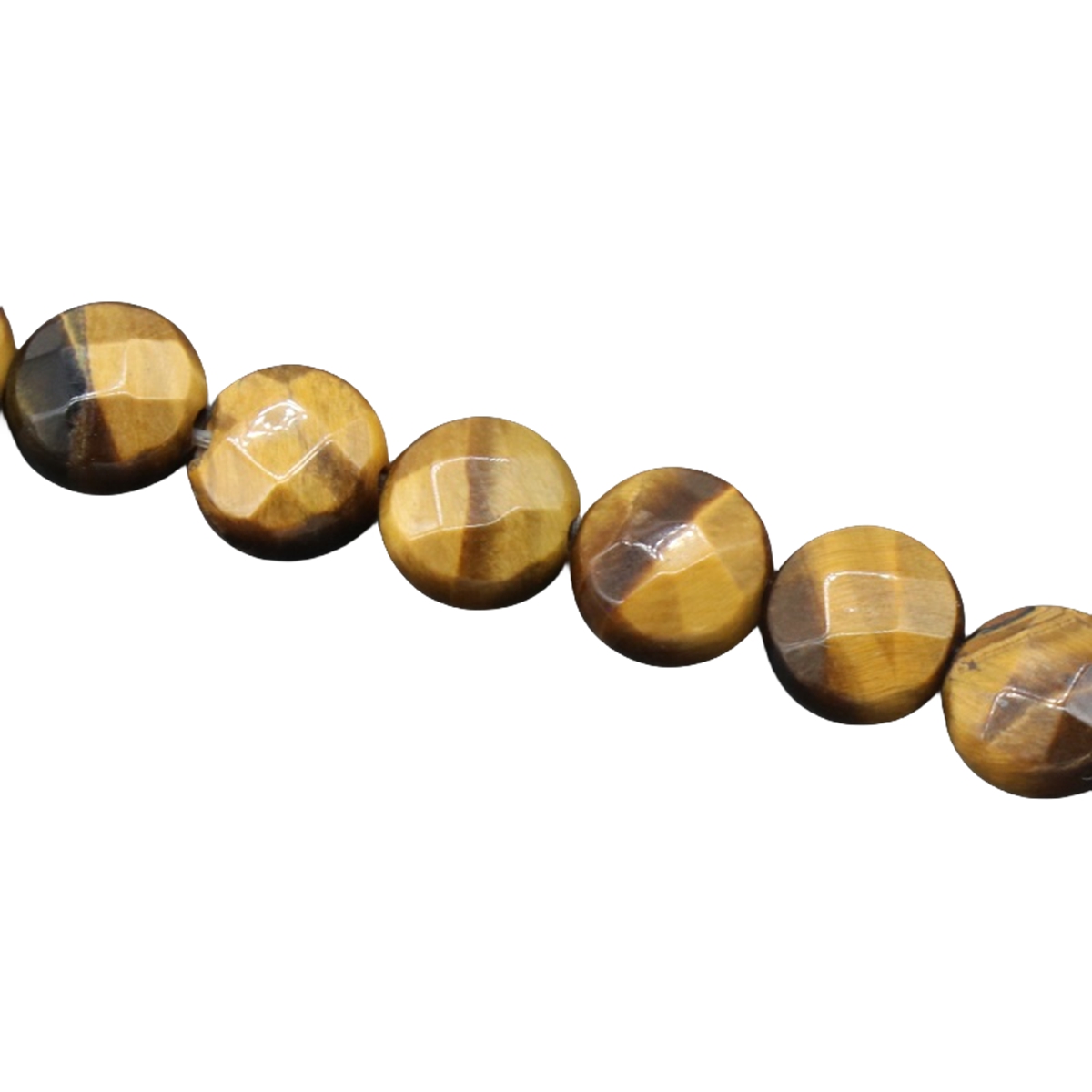 D8X5MM Faceted Round Coin Gemstone Beads for Making Jewelry Natural Stone & Crystal Donut