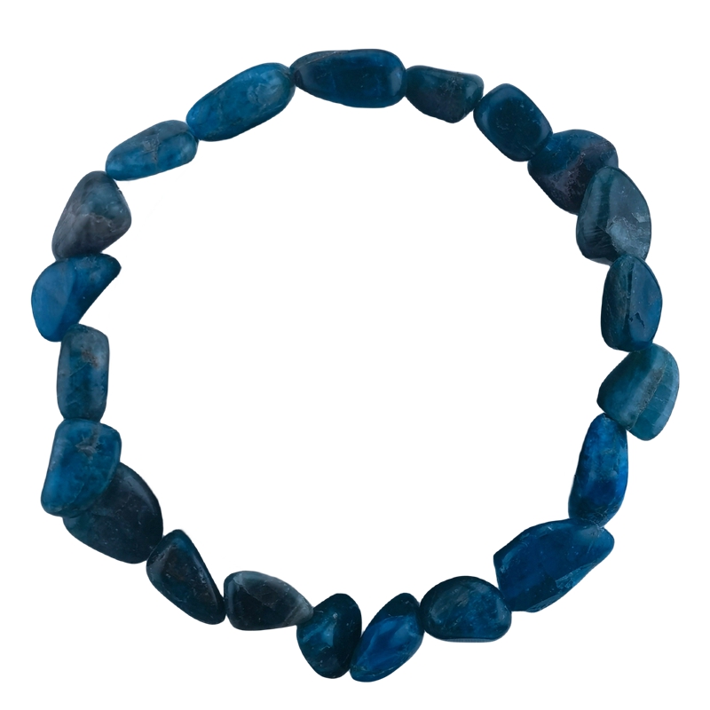 Healing Crystal Bracelets for Women Men Irregular Tumbled Stone Beaded Stretch Bracelet Semi-precious Gemstone Beads 8-12MM