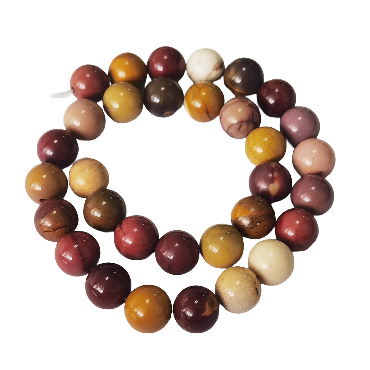 Loose Natural Mookaite Jasper Round Beads for DIY Making Jewelry 2/3/4/6/8/10/12mm 1Strands