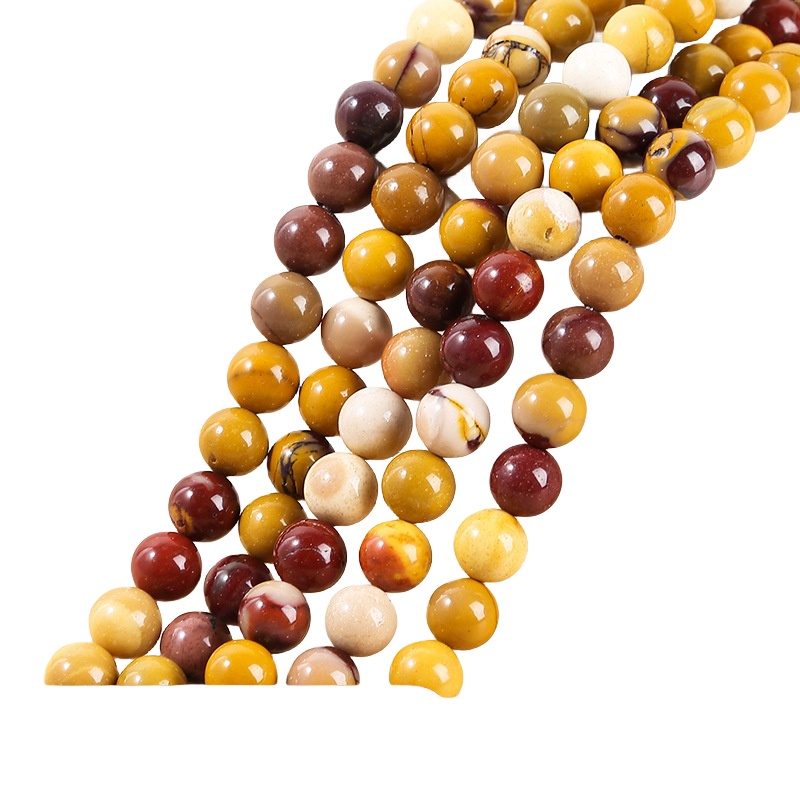 Loose Natural Mookaite Jasper Round Beads for DIY Making Jewelry 2/3/4/6/8/10/12mm