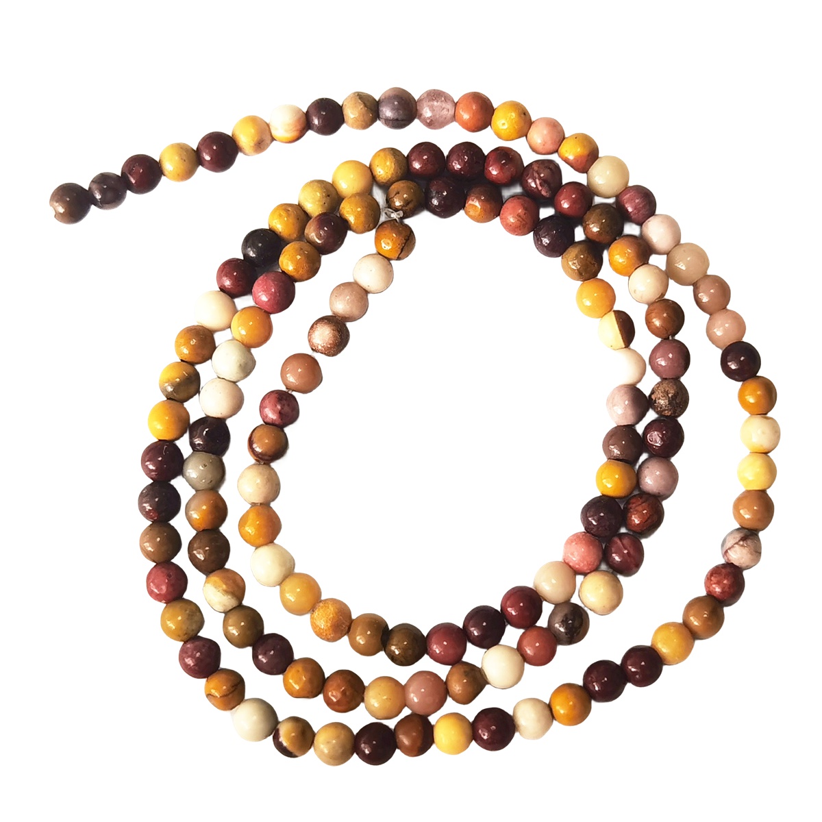 Loose Natural Mookaite Jasper Round Beads for DIY Making Jewelry 2/3/4/6/8/10/12mm 1Strands