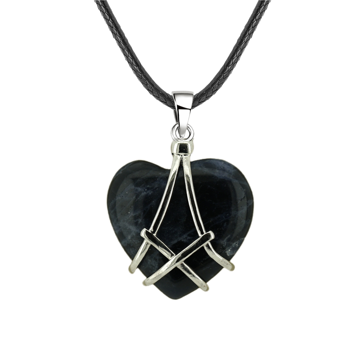 Best Friend Necklace for Women Girls Diamond Barbie Castle Gemstone Heart Pendant SN1392S