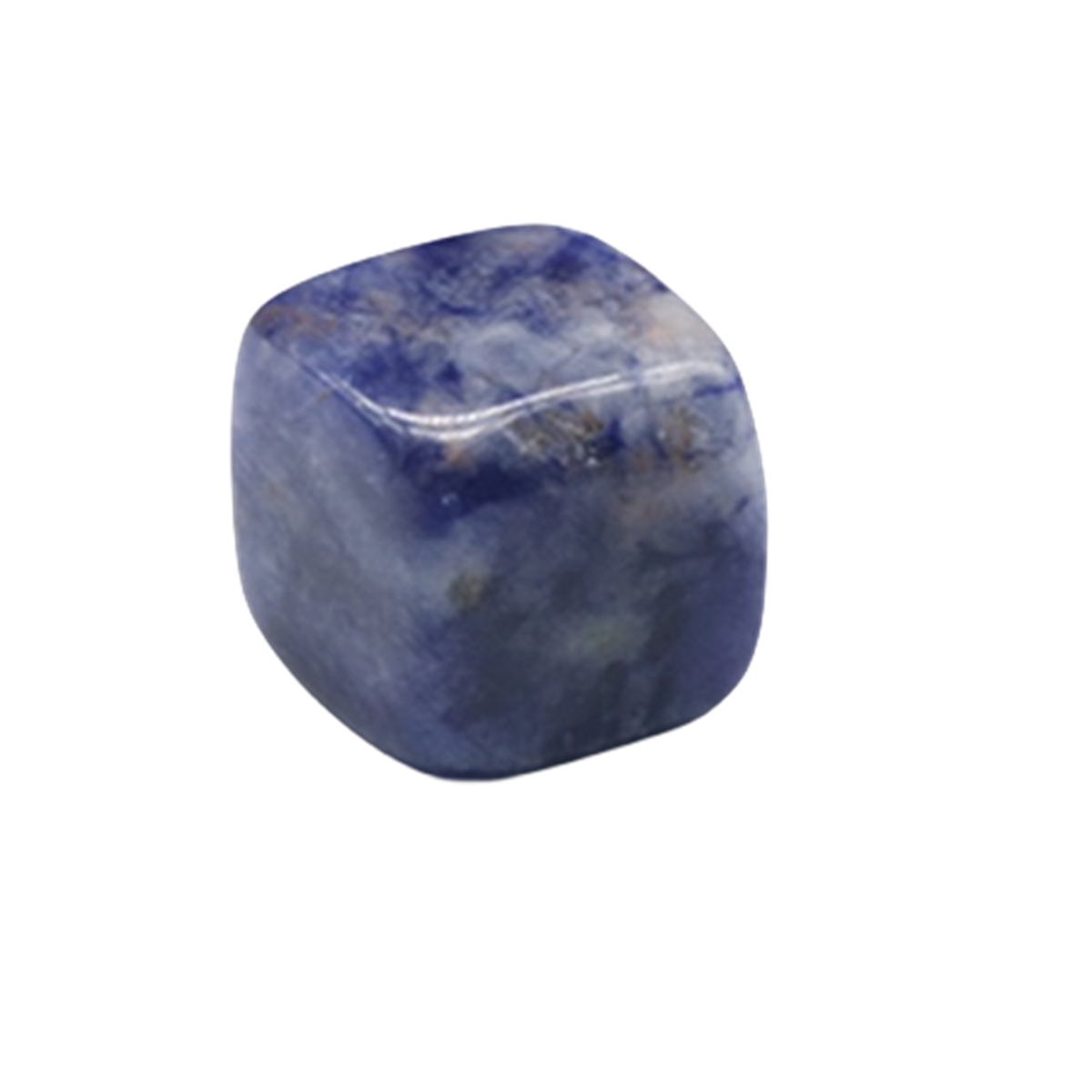 Natural Gemstone Loose Square Cube Beads Healing Power Crystal Block for Home Decor 15-18MM No hole