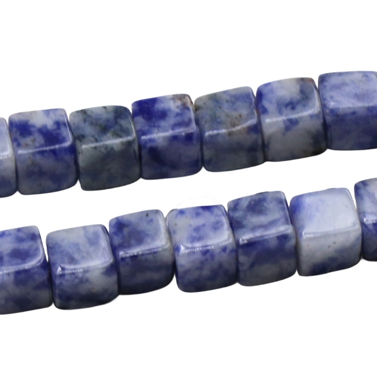 4MM Loose Natural Gemstone Cube Beads for Making Jewelry  (Approx 88PCS/Strand)