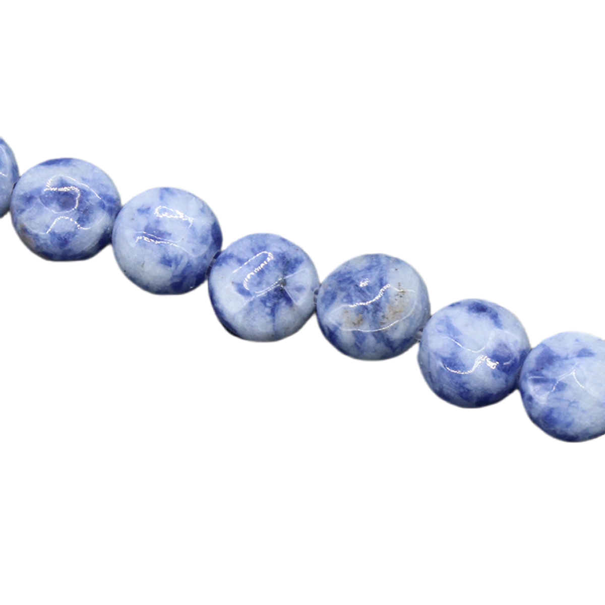 D8X5MM Faceted Round Coin Gemstone Beads for Making Jewelry Natural Stone & Crystal Donut