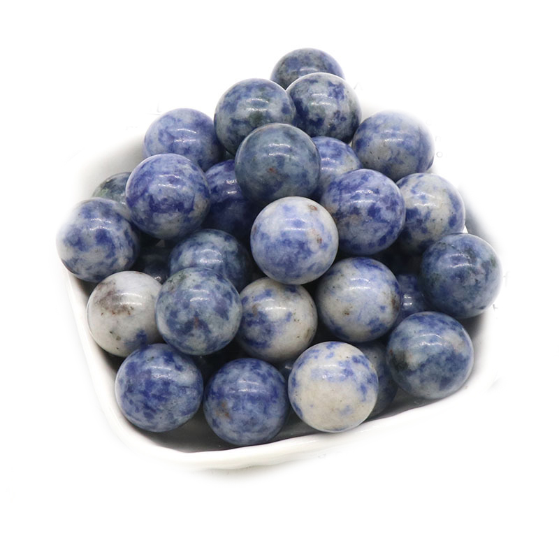 16mm Natural Gemstone Polished Sphere Healing Crystal Rocks Ball Mineral Collection Decoration Kit