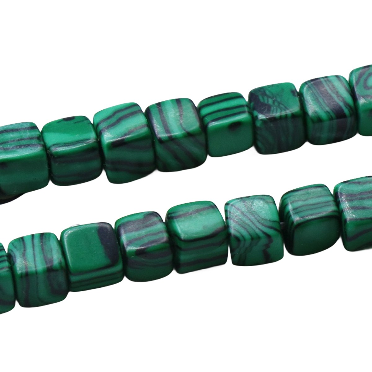 4MM Loose Natural Gemstone Cube Beads for Making Jewelry  (Approx 88PCS/Strand)