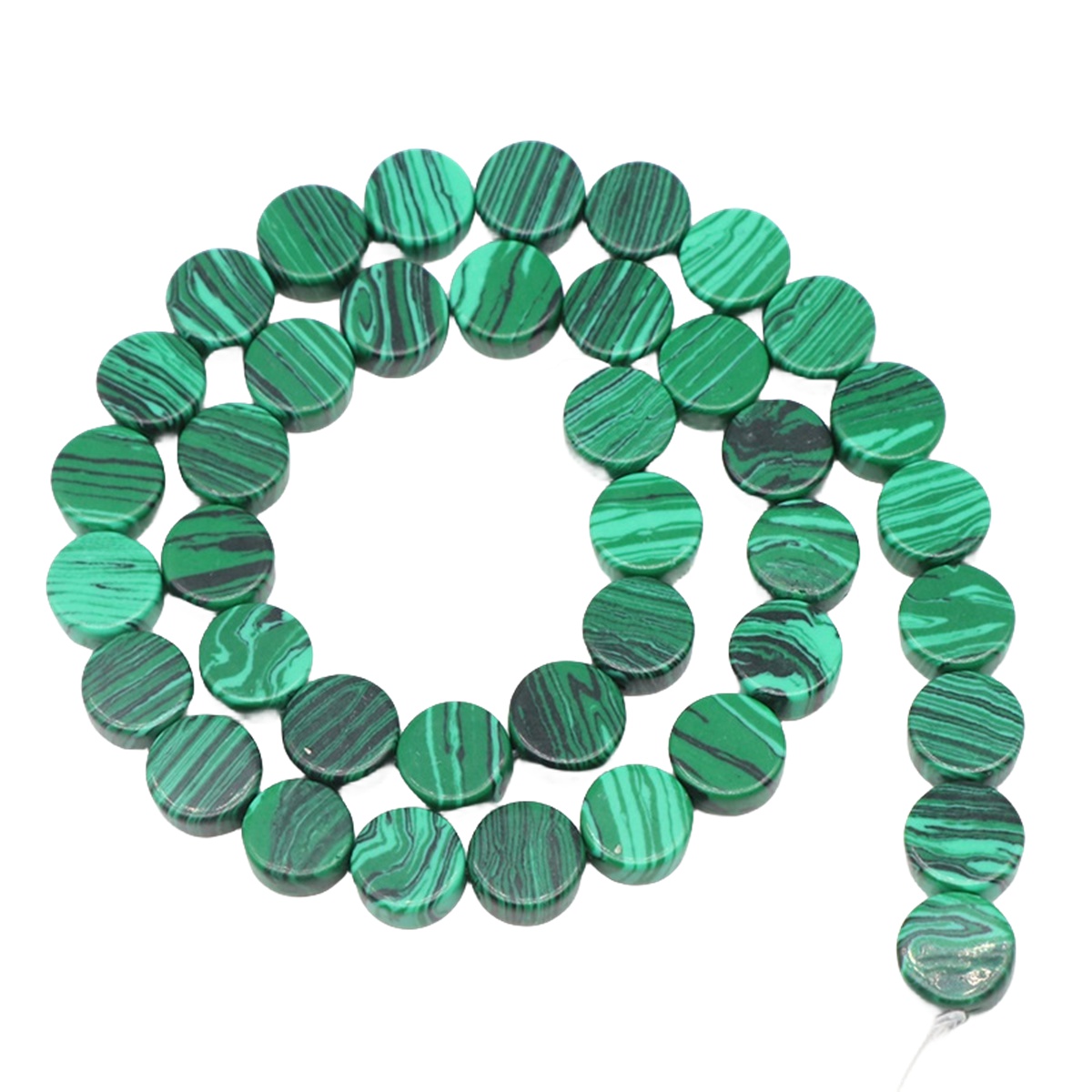 D10X5MM Flat Disc Gemstone Beads for Making Jewelry  Dount & Coin Stone & Crystal