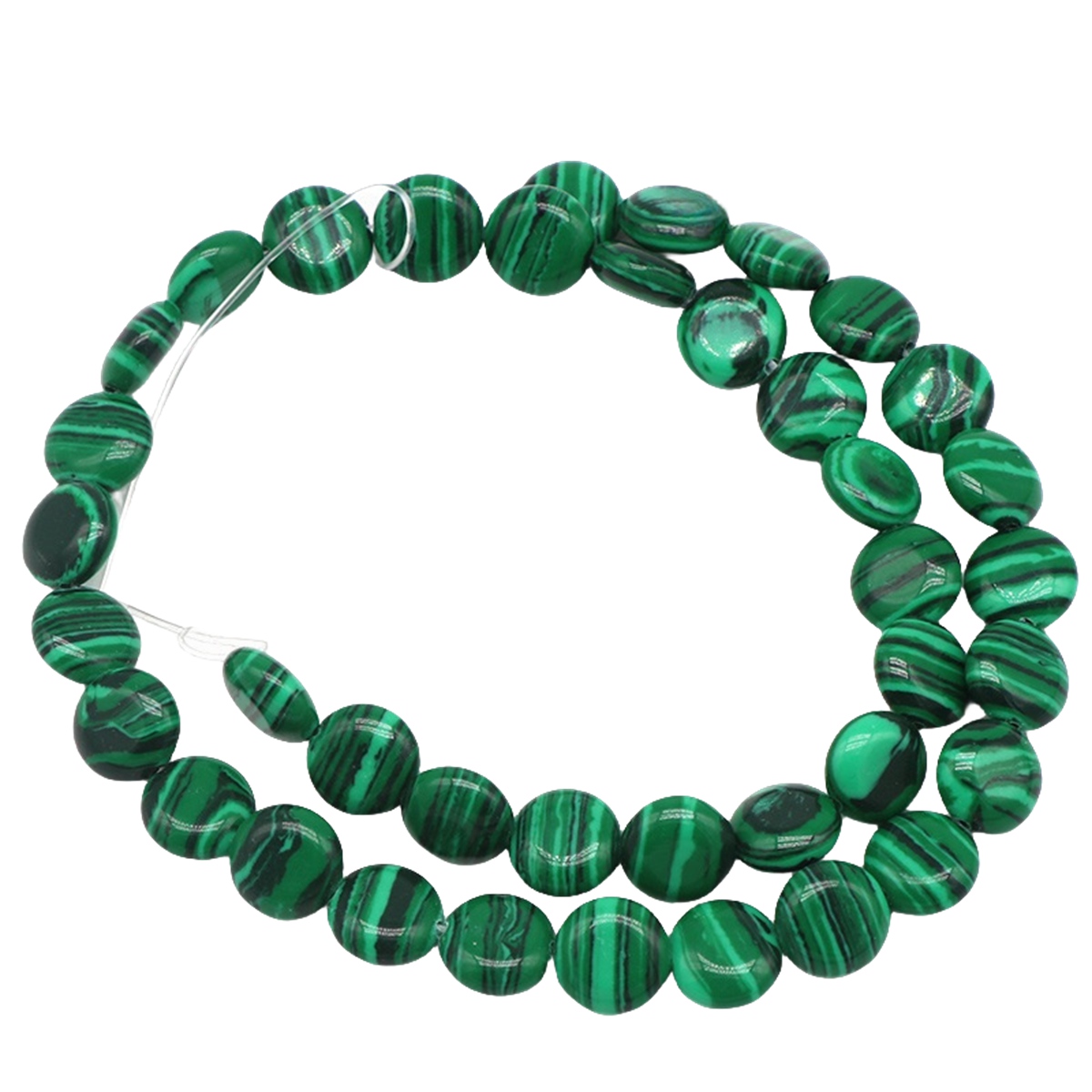 D10X6MM Gemstone Disc Beads for Making Jewelry  Dount & Coin Stone & Crystal