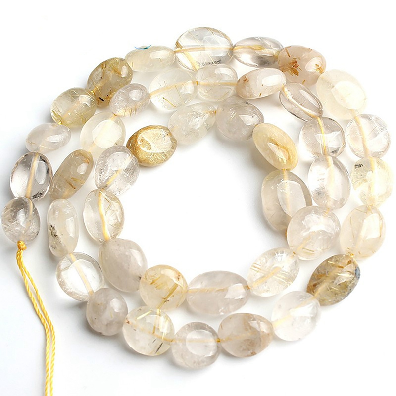 Loose  Irregular Tumbled Stone Beads 8-12MM  Natural Gemstone Crystal Rough Nugget 