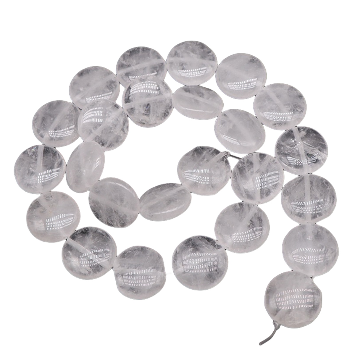 D12X6MM Gemstone Coin Beads for Making Jewelry Natural Stone & Crystal Donut