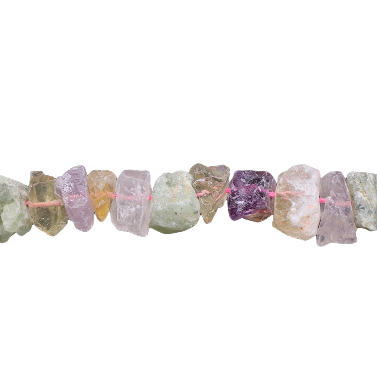 8-12mm Natural Irregular Raw Gemstone Nugget Beads for DIY Jewelry Making Reiki Crystal Healing Rough Minerals Quartz Unpolished