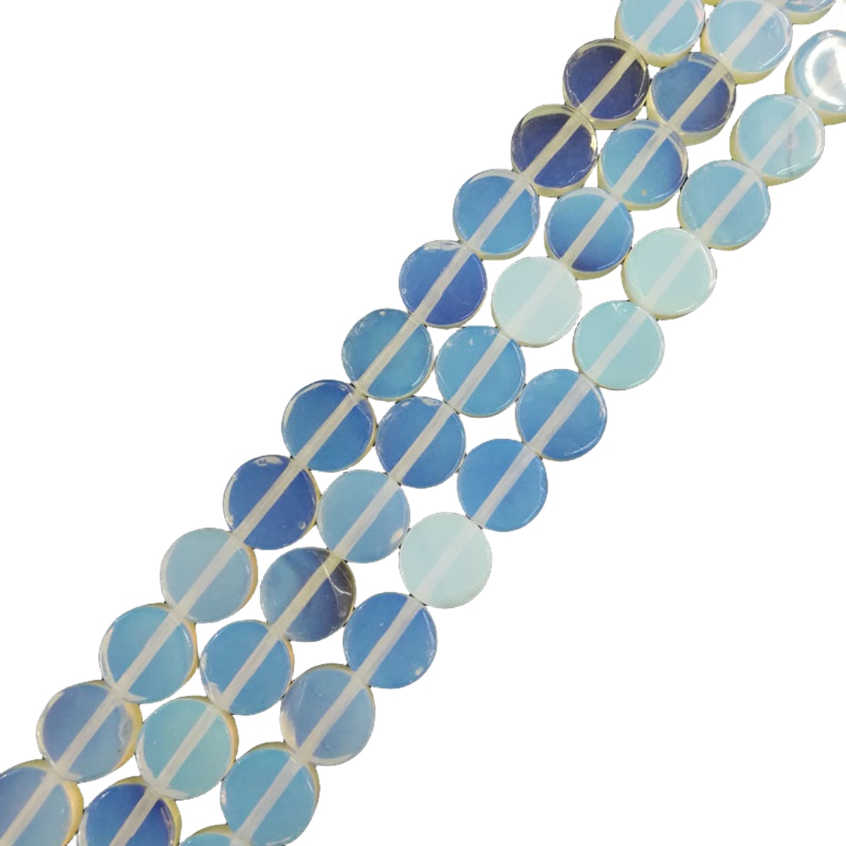 D10X5MM Flat Disc Gemstone Beads for Making Jewelry  Dount & Coin Stone & Crystal