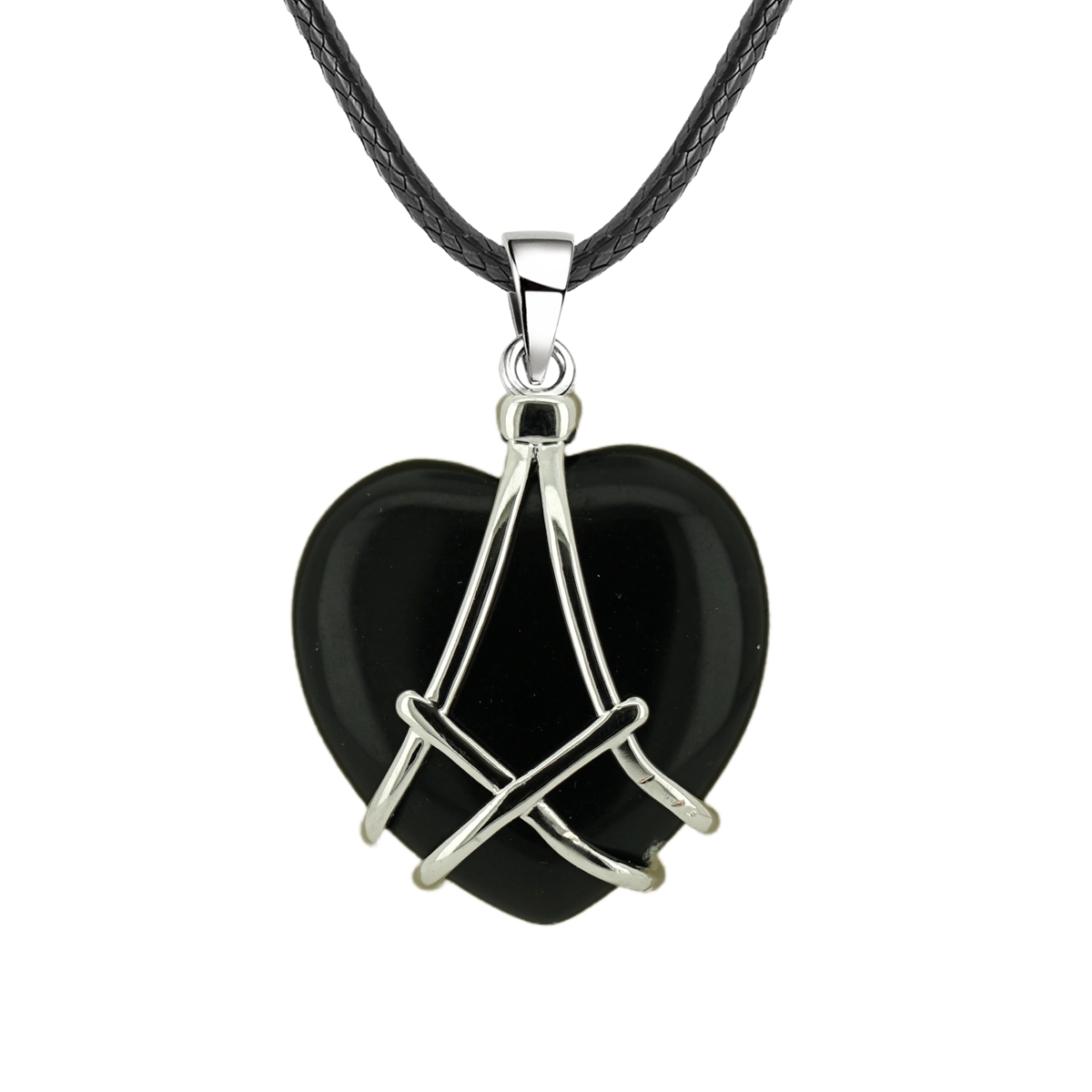 Best Friend Necklace for Women Girls Diamond Barbie Castle Gemstone Heart Pendant SN1392S