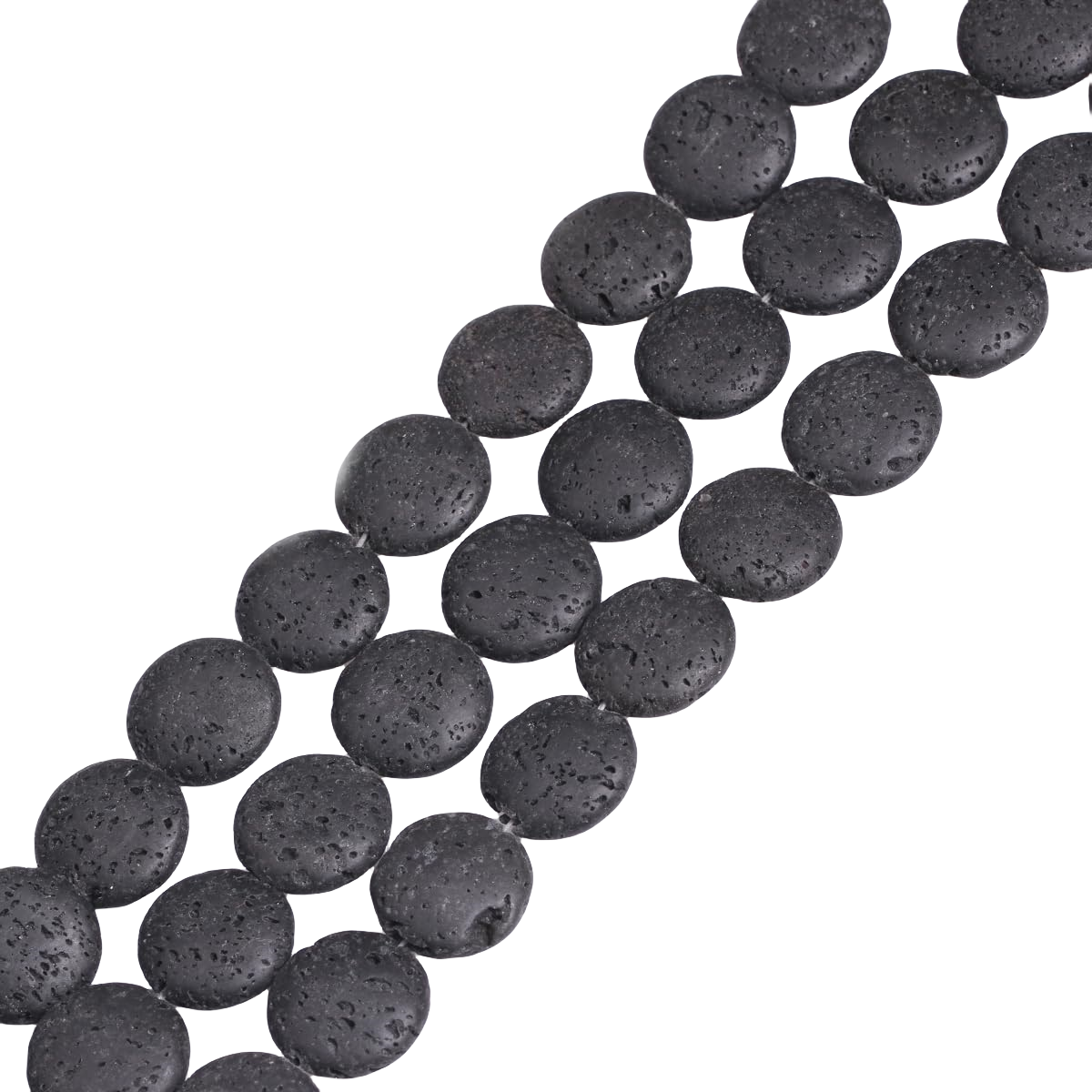 D20X6MM Gemstone Coin Beads for Making Jewelry Natural Stone & Crystal Donut