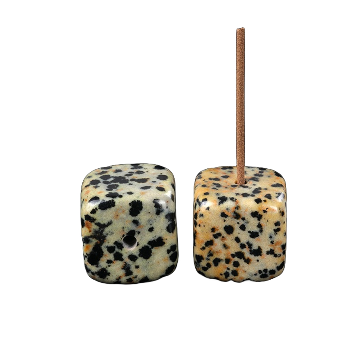 Cube Gemstone for Home Decor 20MM Square Healing Power Crystal Block 