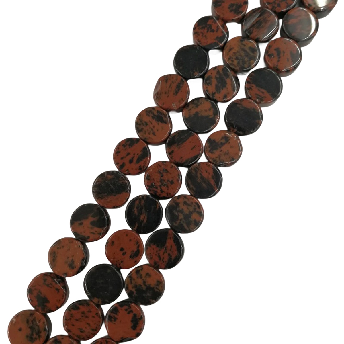 D10X5MM Flat Disc Gemstone Beads for Making Jewelry  Dount & Coin Stone & Crystal