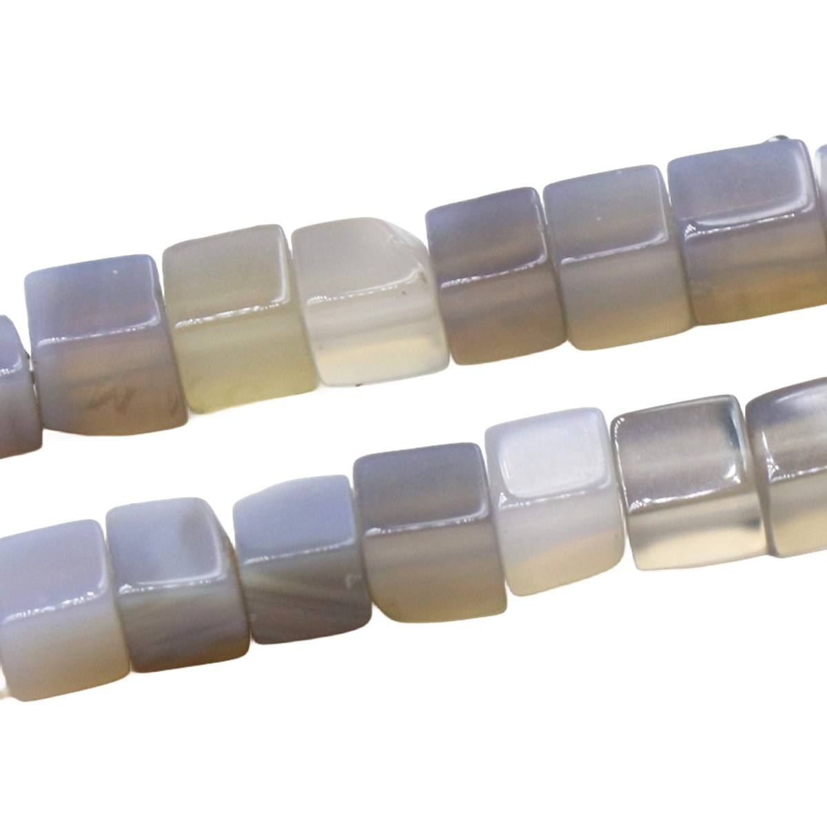 4MM Loose Natural Gemstone Cube Beads for Making Jewelry  (Approx 88PCS/Strand)